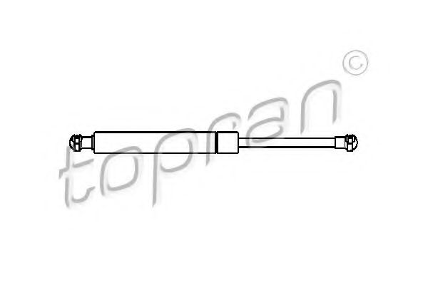 Амортизатор багажника TOPRAN 501 286