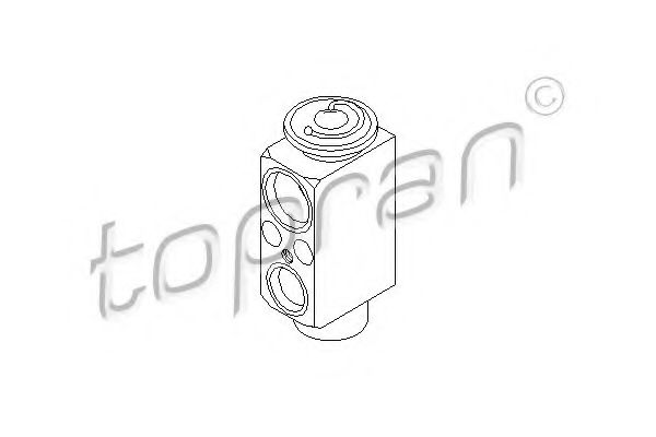 Расширительный клапан кондиционера TOPRAN 501 547