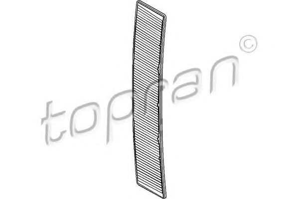 Фильтр салона TOPRAN 500 224