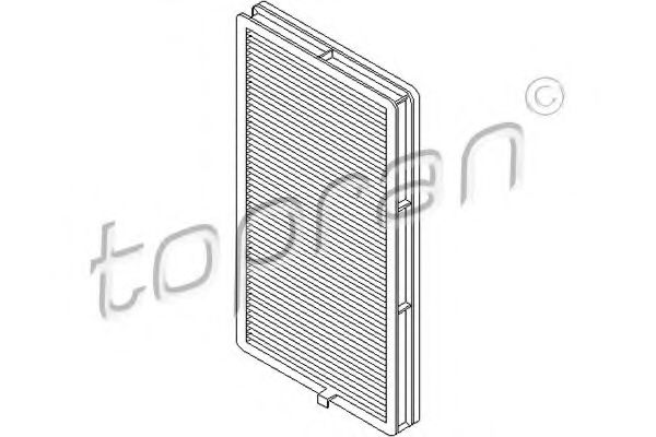 Фильтр салона TOPRAN 500 221
