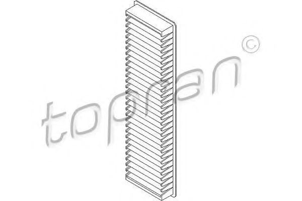 Фильтр салона TOPRAN 501 013