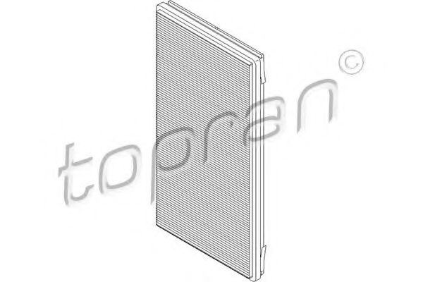 Фильтр салона TOPRAN 501 188