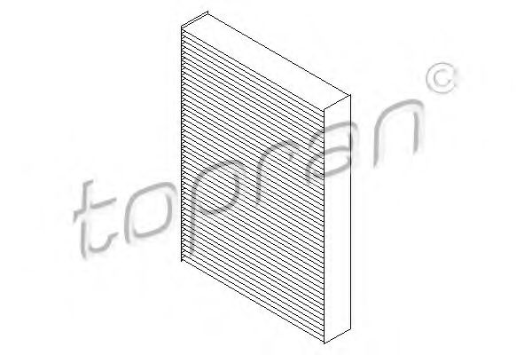 Фильтр салона TOPRAN 700 130