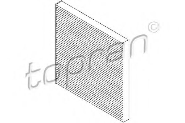 Фильтр салона TOPRAN 700 257