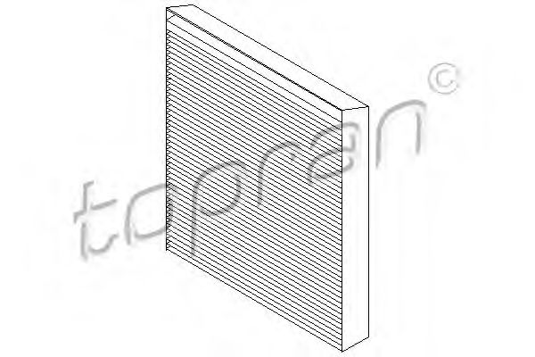 Фильтр салона TOPRAN 700 266