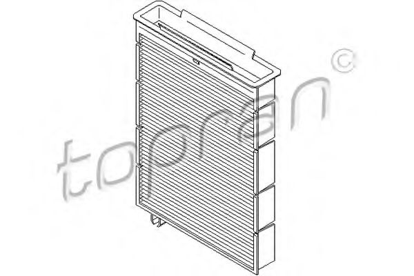Фильтр салона TOPRAN 700 263