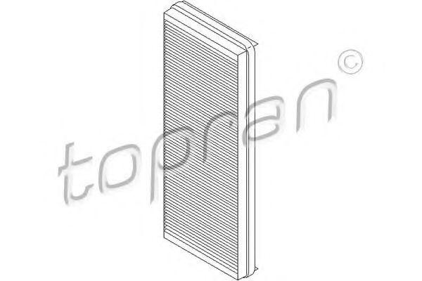 Фильтр салона TOPRAN 700 491
