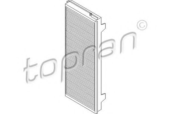 Фильтр салона TOPRAN 700 492