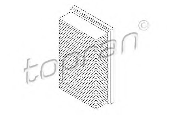 Воздушный фильтр TOPRAN 700 413