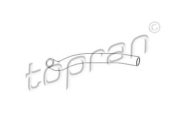 Шланг вентиляции картера TOPRAN 721 792