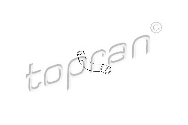 Шланг вентиляции картера TOPRAN 721 794