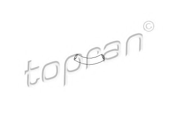Шланг вентиляции картера TOPRAN 722 086