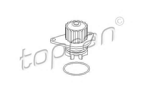 Водяной насос TOPRAN 721 222