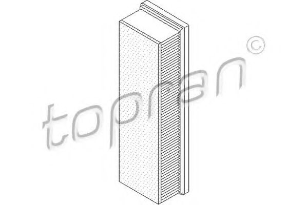 Воздушный фильтр TOPRAN 721 010