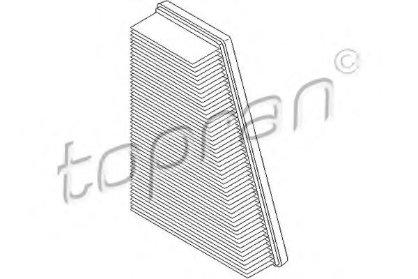 Воздушный фильтр TOPRAN 720 974