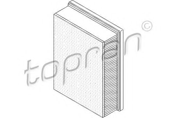 Воздушный фильтр TOPRAN 722 274