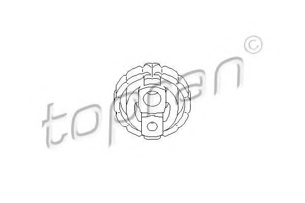 Кронштейн глушителя TOPRAN 721 946
