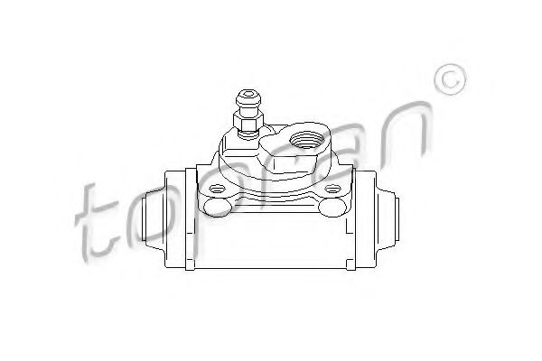 Рабочий тормозной цилиндр TOPRAN 720 984