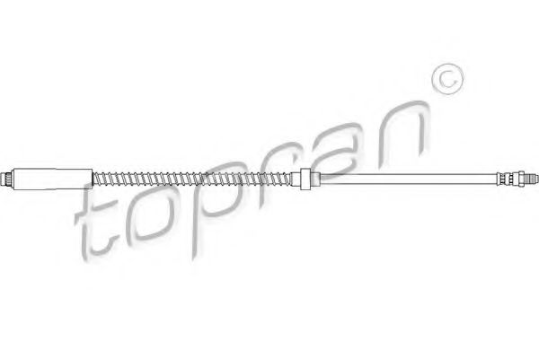 Тормозной шланг TOPRAN 720 886