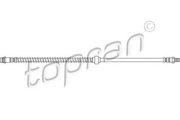 Тормозной шланг TOPRAN 720 928