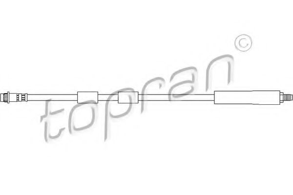 Тормозной шланг TOPRAN 720 894
