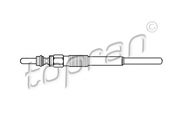 Свеча накаливания TOPRAN 721 429