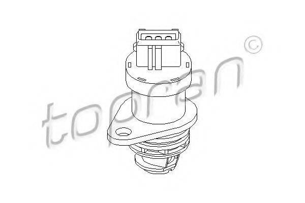 Датчик, скорость TOPRAN 721 913