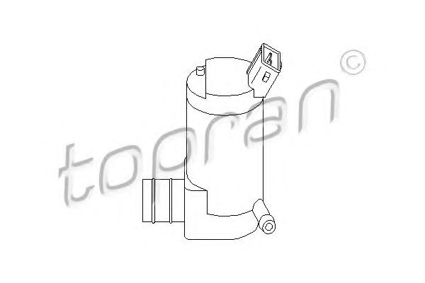 Насос омывателя TOPRAN 720 281