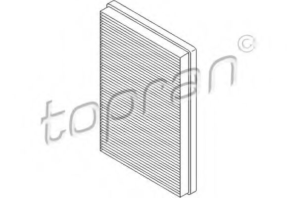 Фильтр салона TOPRAN 720 286