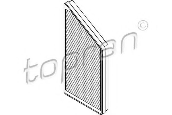 Фильтр салона TOPRAN 720 287