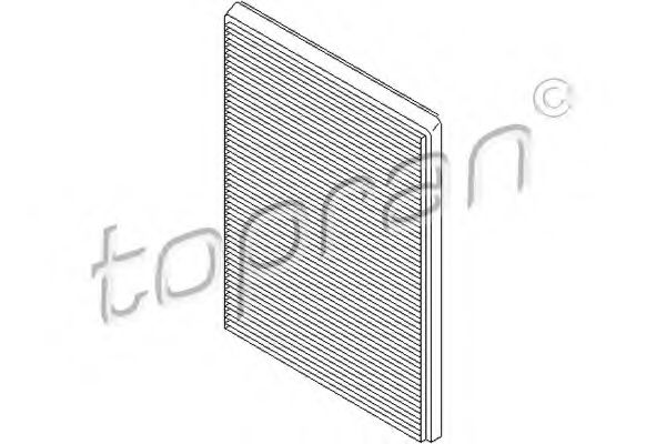 Фильтр салона TOPRAN 720 320