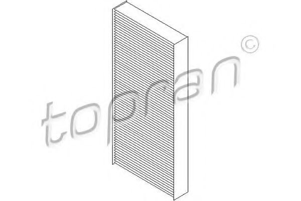 Фильтр салона TOPRAN 720 291