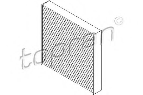 Фильтр салона TOPRAN 720 325