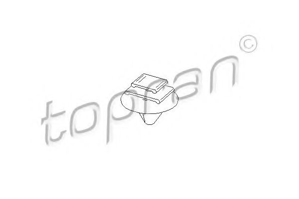 Пружинный зажим TOPRAN 722 298