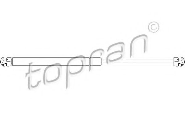 Амортизатор багажника TOPRAN 721 280