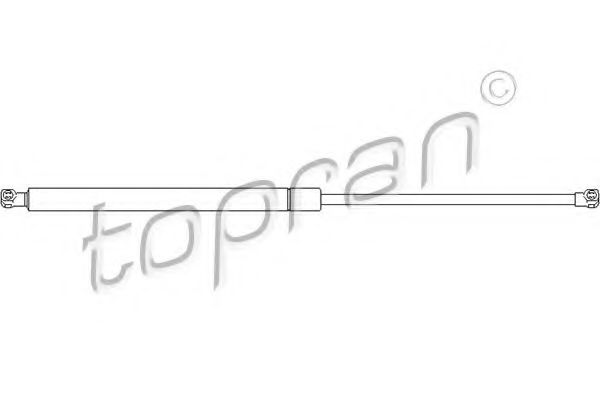 Амортизатор багажника TOPRAN 721 284