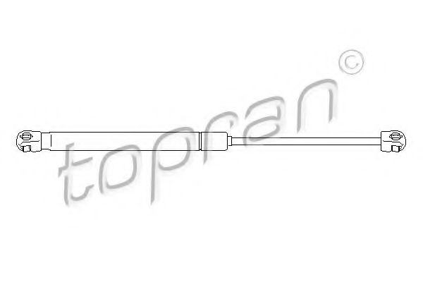 Амортизатор багажника TOPRAN 721 288