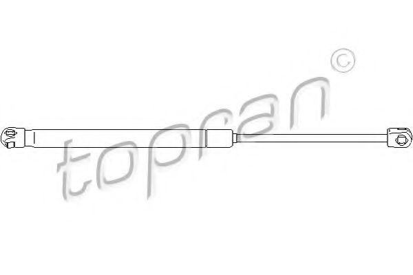 Амортизатор багажника TOPRAN 721 289