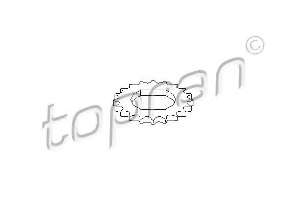 Шестерня коленчатого вала TOPRAN 207 768