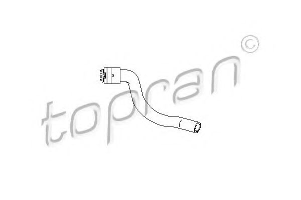 Патрубок радиатора TOPRAN 207 687