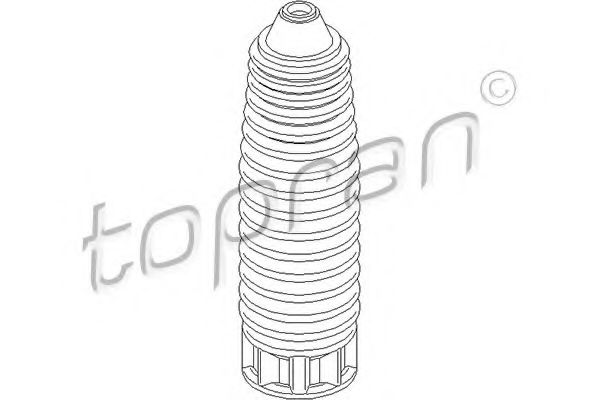 Пыльник амортизатора TOPRAN 722 480