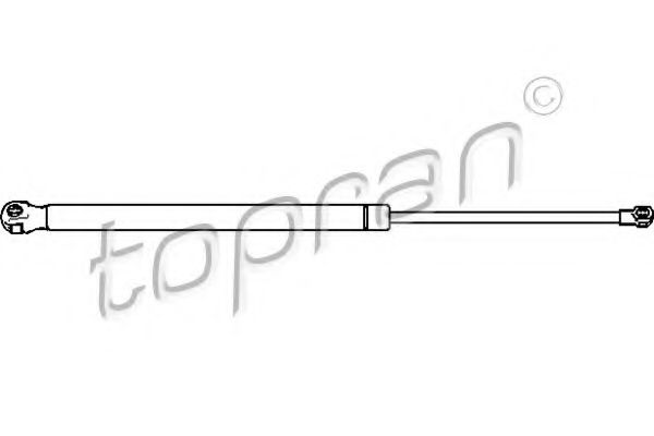 Амортизатор багажника TOPRAN 722 581