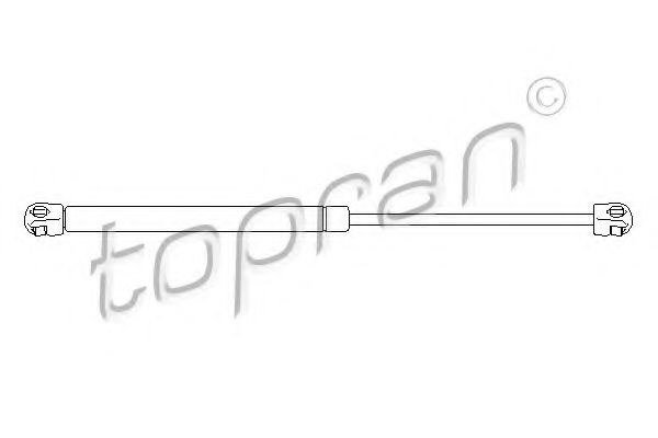 Амортизатор багажника TOPRAN 722 576