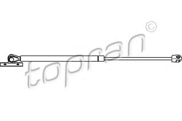 Амортизатор багажника TOPRAN 207 741