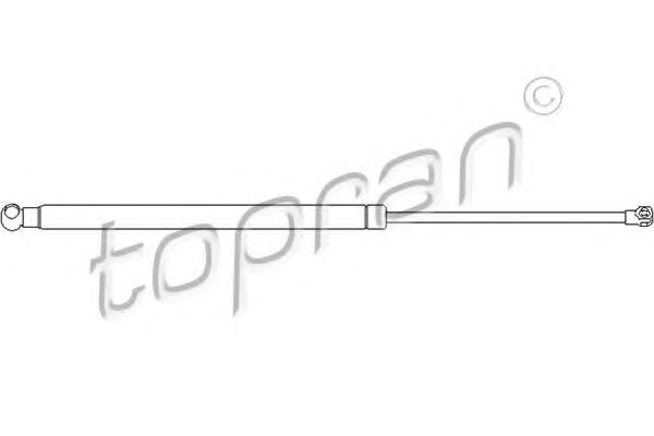 Амортизатор багажника TOPRAN 700 690