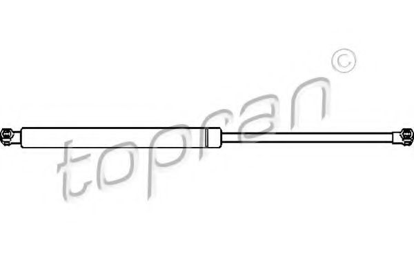 Амортизатор багажника TOPRAN 700 687