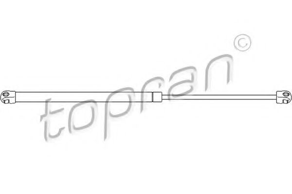 Амортизатор багажника TOPRAN 700 711