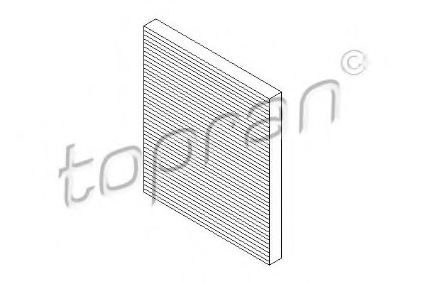 Фильтр салона TOPRAN 303 997