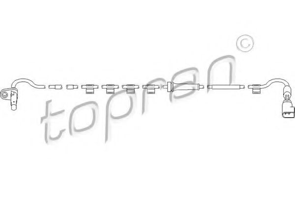 Датчик АБС TOPRAN 303 961