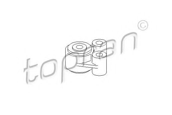 Подушка коробки передач TOPRAN 304 015
